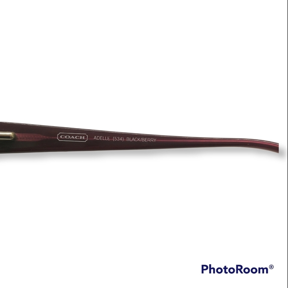Coach 534 Adelle Blackberry Eyeglasses For Frames - Picture 8 of 8